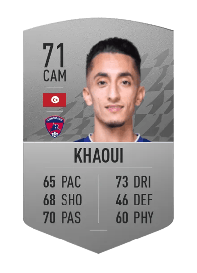 Saîf-Eddine Khaoui Common 71 OVR