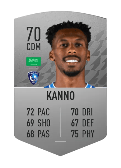 Mohamed Kanno Common 70 OVR