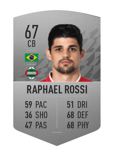 Raphael Rossi Common 67 OVR