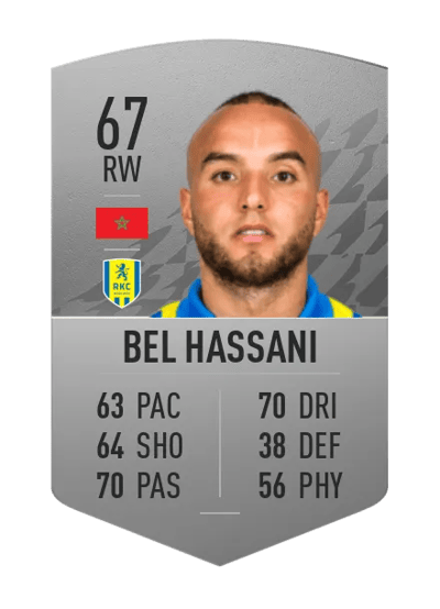 Iliass Bel Hassani Common 67 OVR