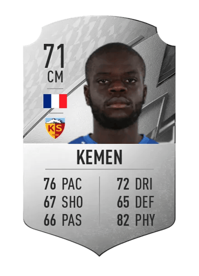 Olivier Kemen Rare 71 OVR