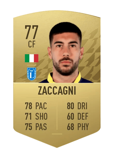 Mattia Zaccagni Common 77 OVR