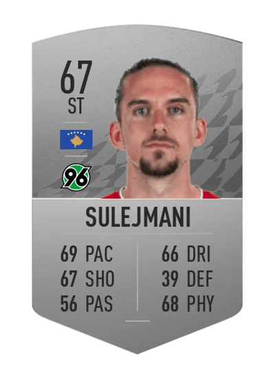 Valmir Sulejmani Common 67 OVR