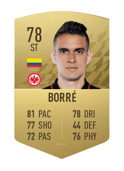 Rafael Santos Borré Common 78 OVR