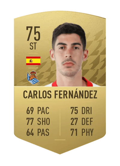 Carlos Fernández Common 75 OVR