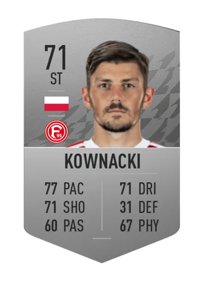 Dawid Kownacki Common 71 OVR