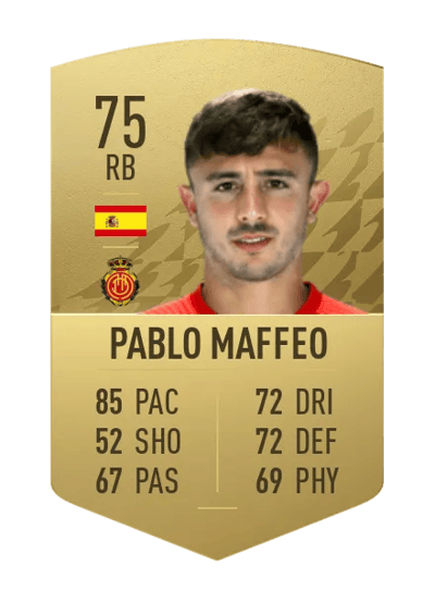 Pablo Maffeo Common 75 OVR