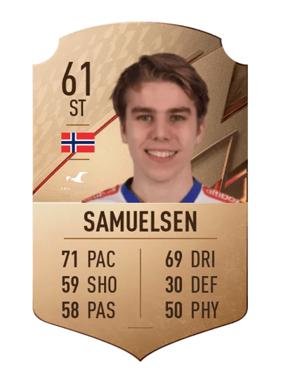 Martin Samuelsen Rare 61 OVR