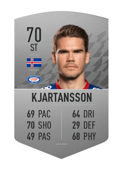 Viðar Örn Kjartansson Common 70 OVR