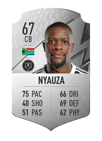 Ntsikelelo Nyauza Rare 67 OVR