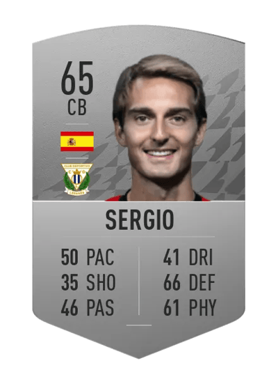 Sergio Common 65 OVR