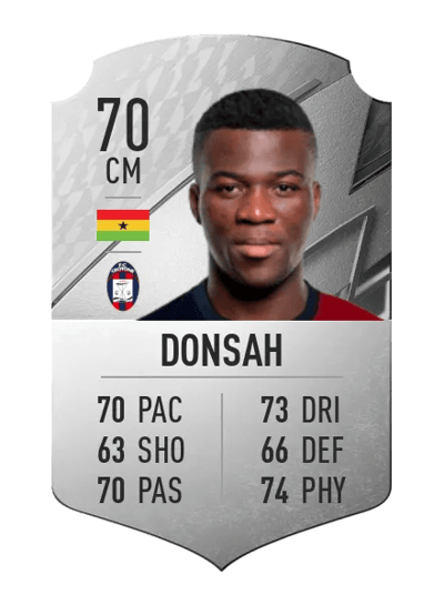 Godfred Donsah Rare 70 OVR