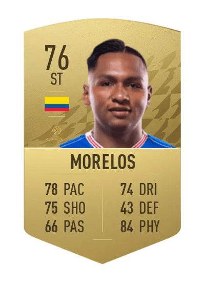 Alfredo Morelos Common 76 OVR