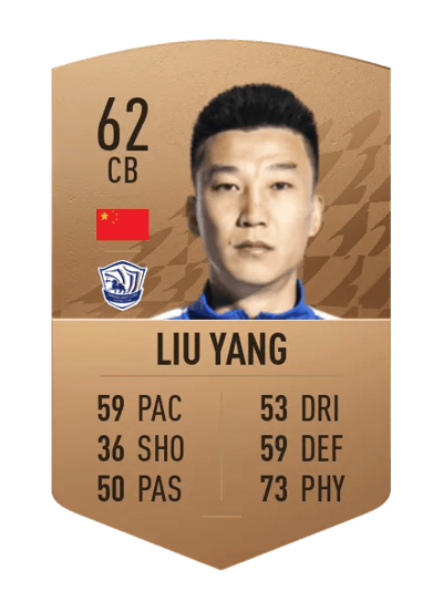 Liu Yang Common 62 OVR