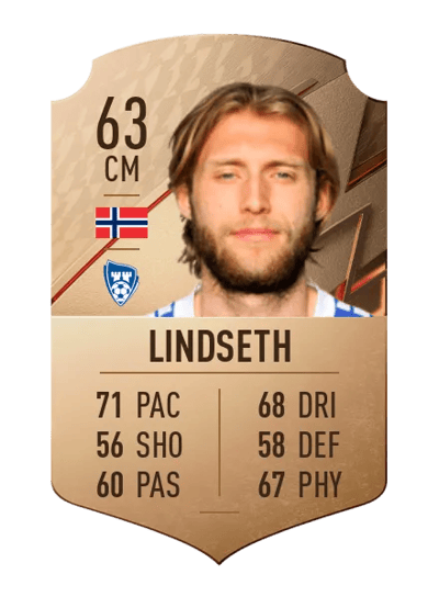 Jonathan Lindseth Rare 63 OVR
