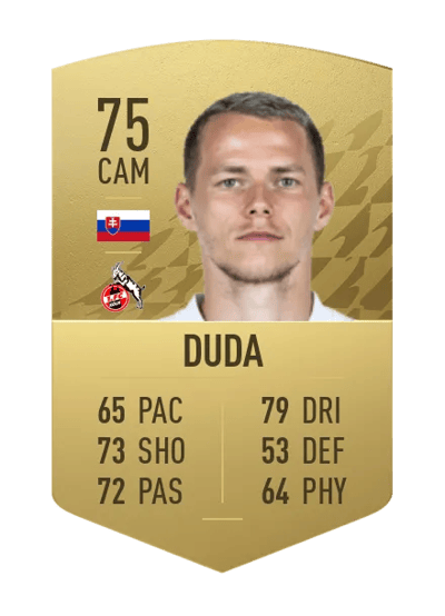 Ondrej Duda Common 75 OVR