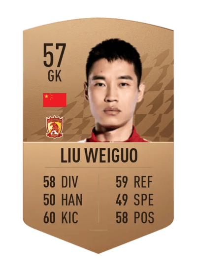Liu Weiguo Common 57 OVR