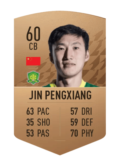 Jin Pengxiang Common 60 OVR