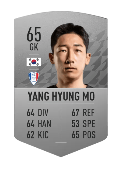 Yang Hyung Mo Common 65 OVR