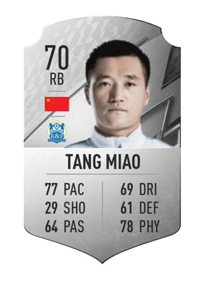 Tang Miao Rare 70 OVR