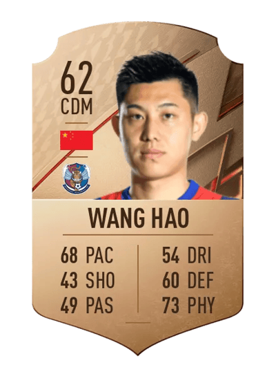 Wang Hao Rare 62 OVR