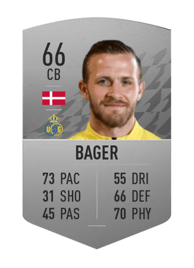 Jonas Bager Common 66 OVR