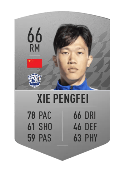 Xie Pengfei Common 66 OVR