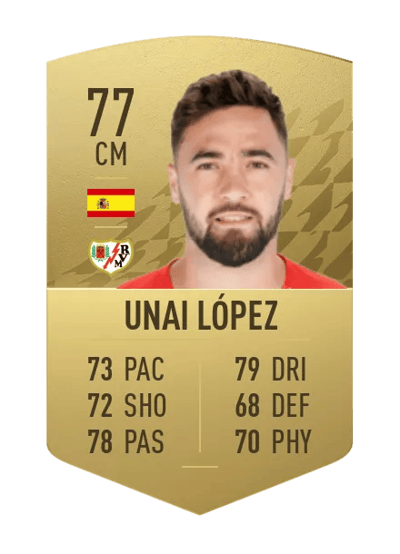 Unai López Common 77 OVR