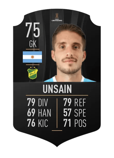 Ezequiel Unsain CONMEBOL LIBERTADORES 75 OVR