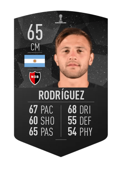 Denis Rodríguez CONMEBOL SUDAMERICANA 65 OVR