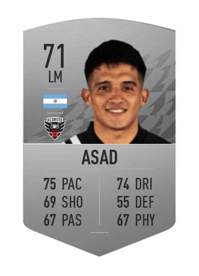 Yamil Asad Common 71 OVR
