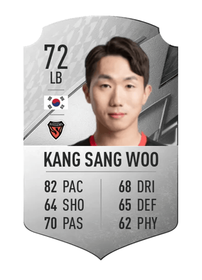 Kang Sang Woo Rare 72 OVR