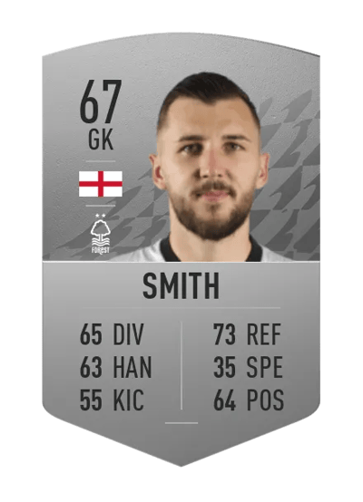 Jordan Smith Common 67 OVR