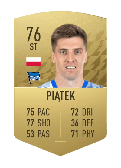 Krzysztof Piątek Common 76 OVR