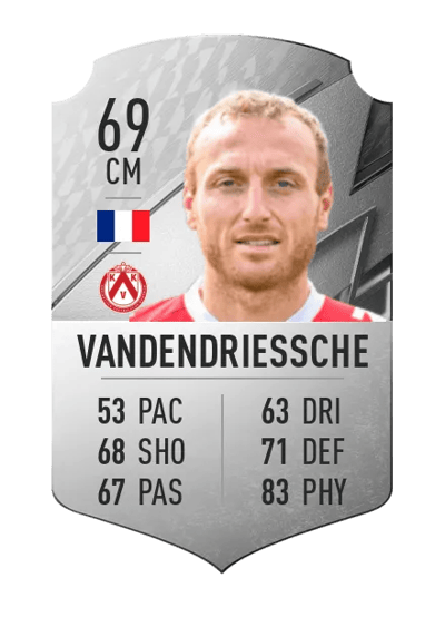 Kévin Vandendriessche Rare 69 OVR