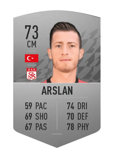 Hakan Arslan Common 73 OVR