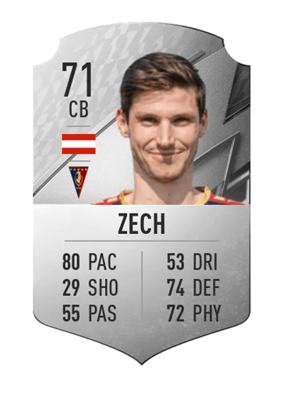 Benedikt Zech Rare 71 OVR