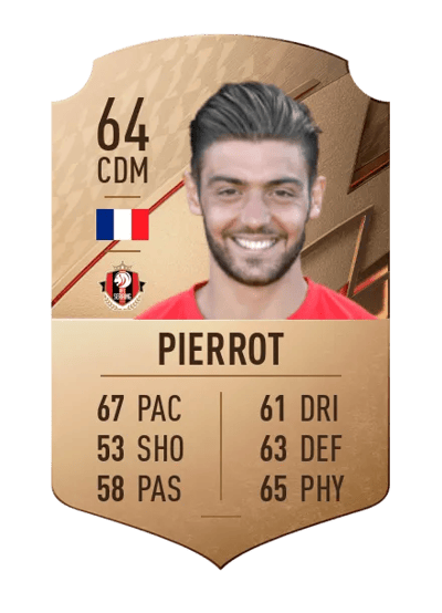 Théo Pierrot Rare 64 OVR
