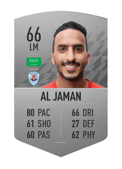 Saleh Al Jaman Common 66 OVR