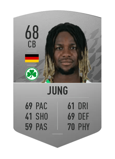 Gideon Jung Common 68 OVR