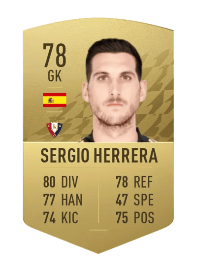 Sergio Herrera Common 78 OVR