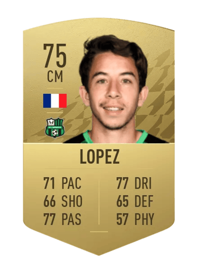 Maxime Lopez Common 75 OVR
