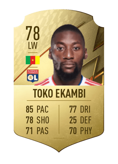 Karl Toko Ekambi Rare 78 OVR