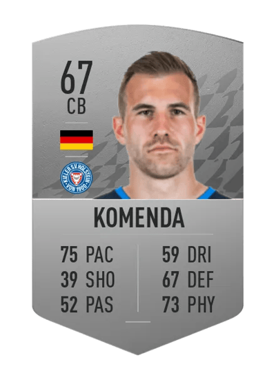 Marco Komenda Common 67 OVR