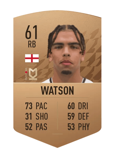 Tennai Watson Common 61 OVR