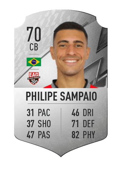 Philipe Sampaio Rare 70 OVR