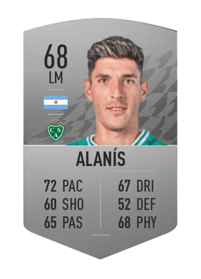 Gabriel Alanís Common 68 OVR