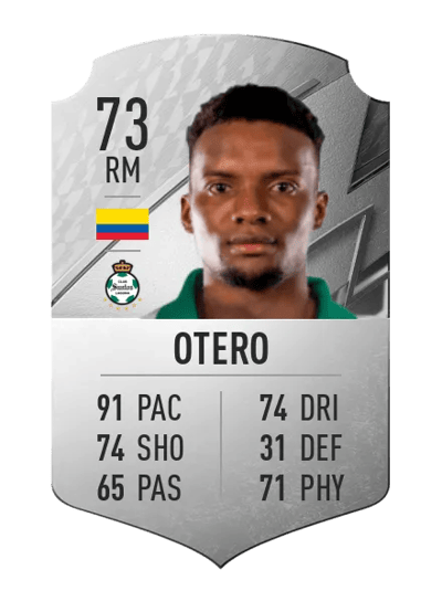 Juan Ferney Otero Rare 73 OVR