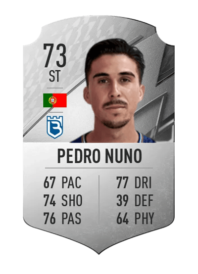 Pedro Nuno Rare 73 OVR