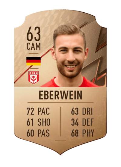 Michael Eberwein Rare 63 OVR